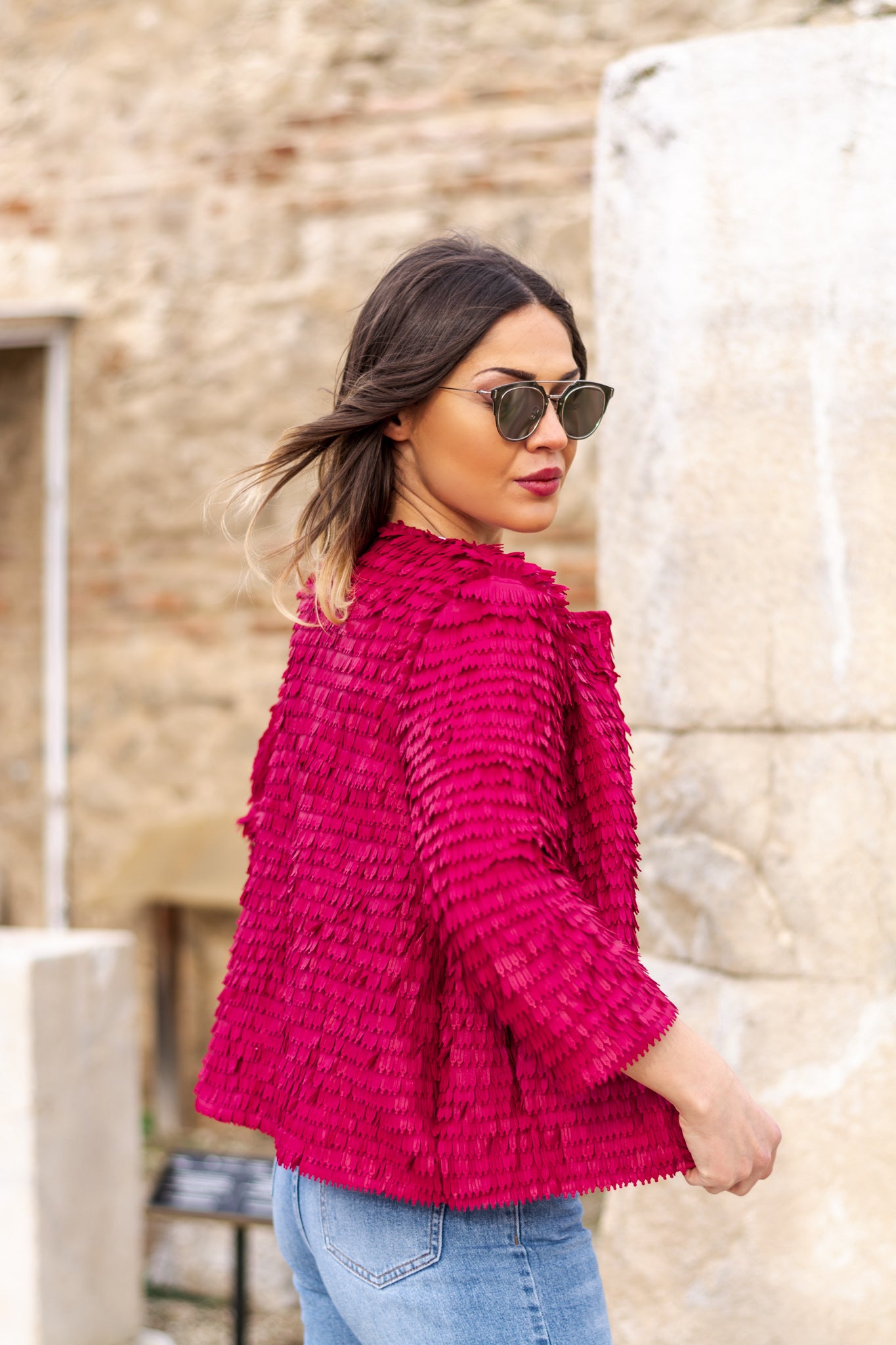 Women jacket 'raspberry.liqueur'