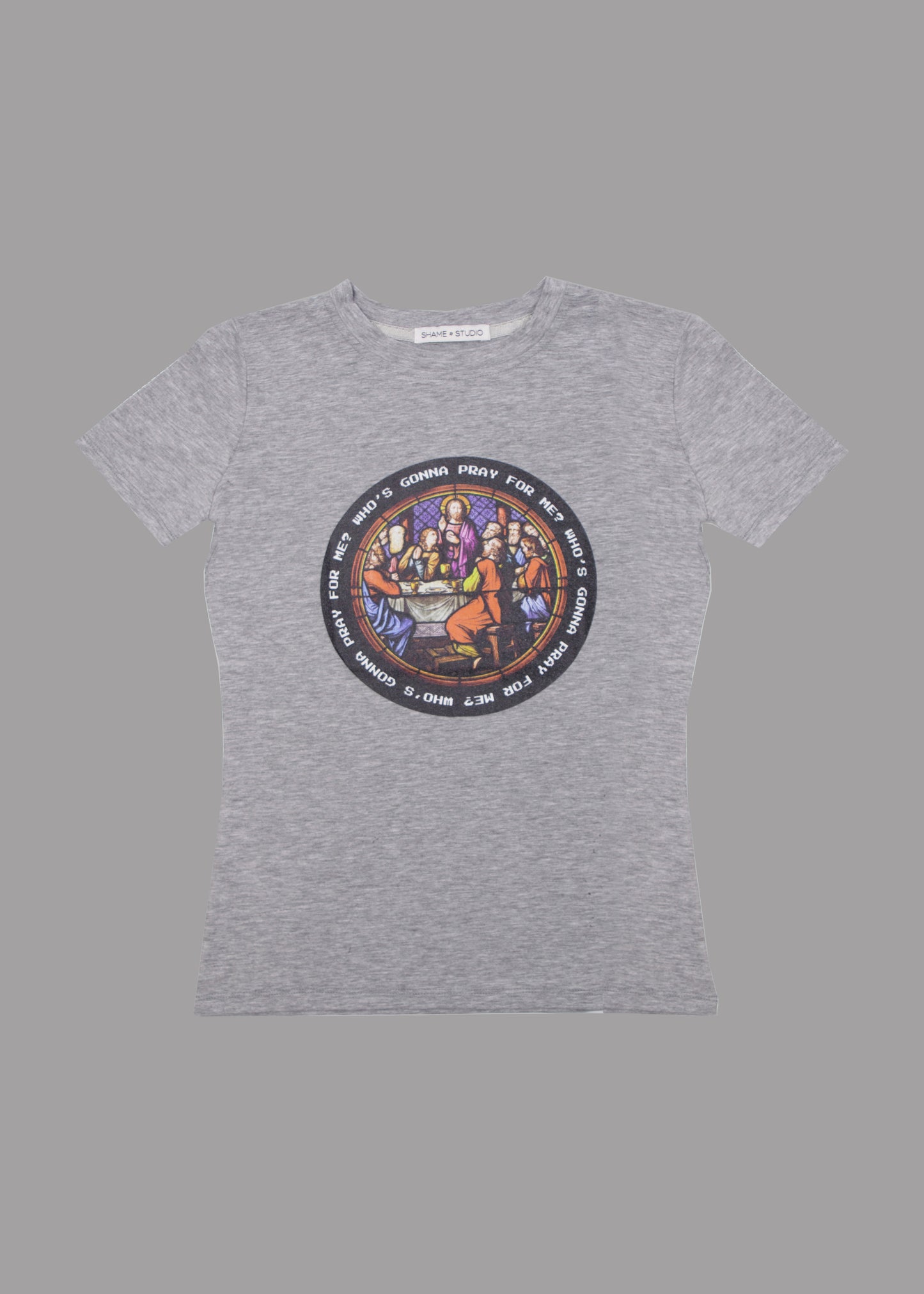 Women t-shirt 'who's.gonna.pray.for.me'