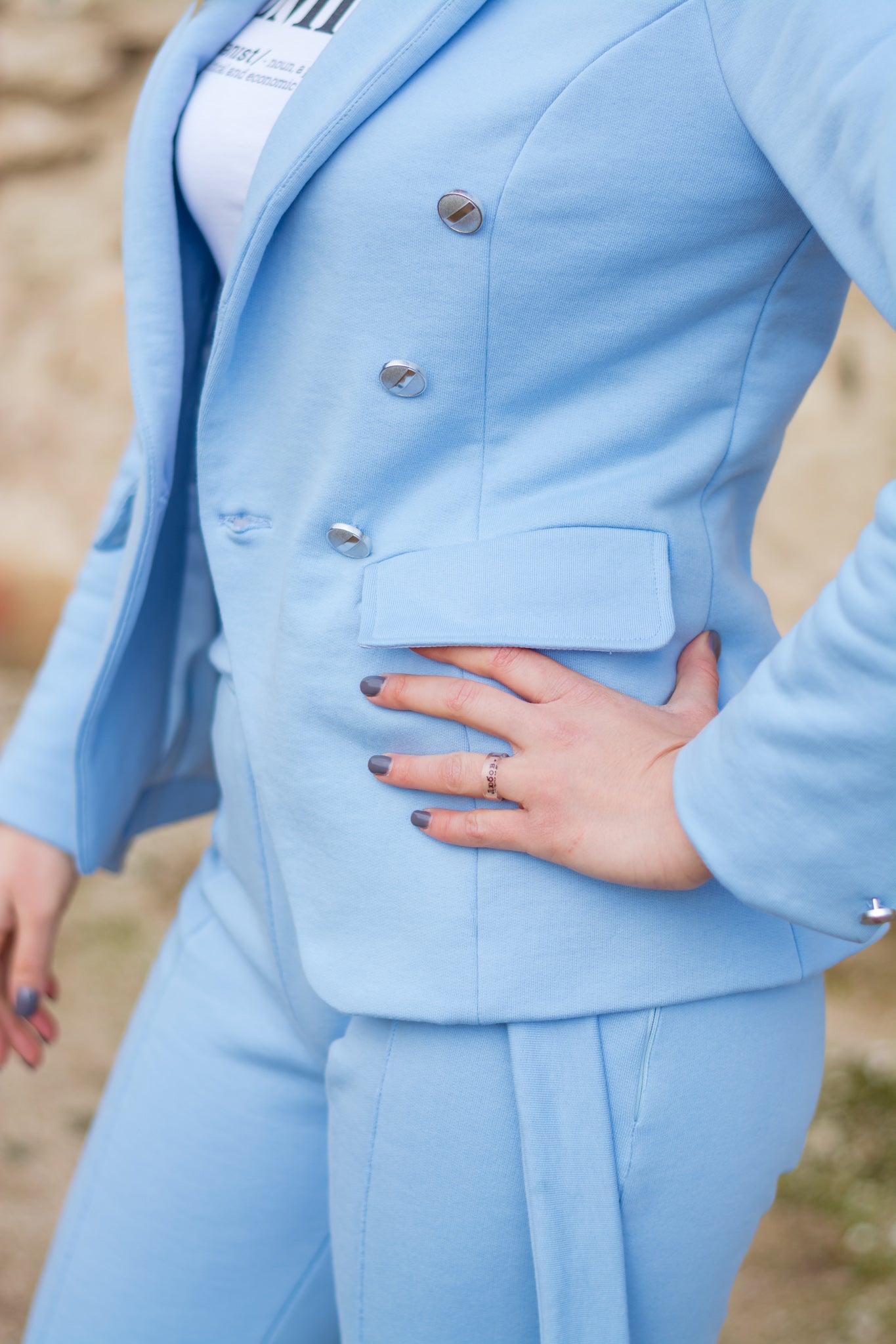 Women St.Blue Blazer