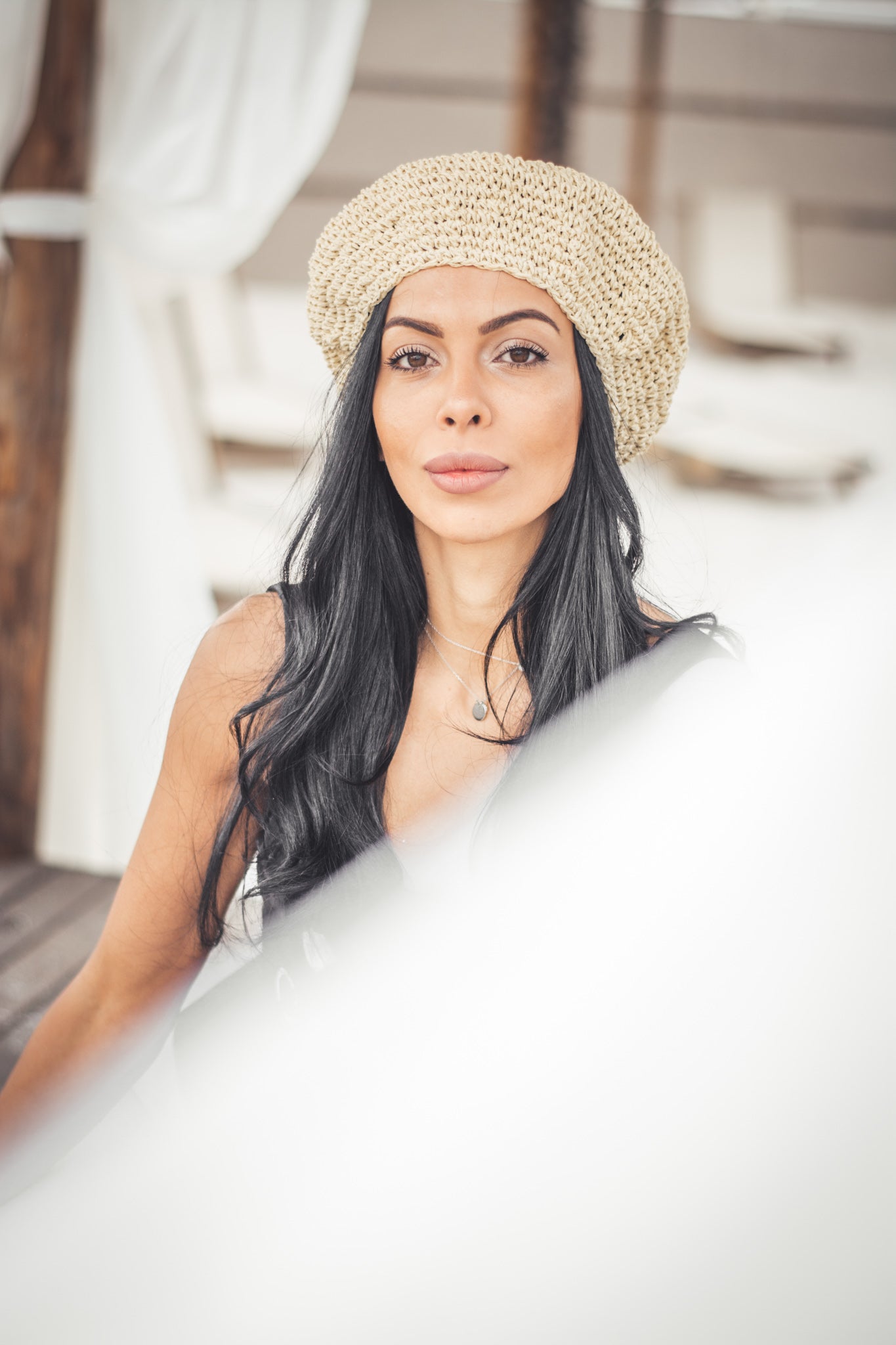 Women beach beret 'Classic'