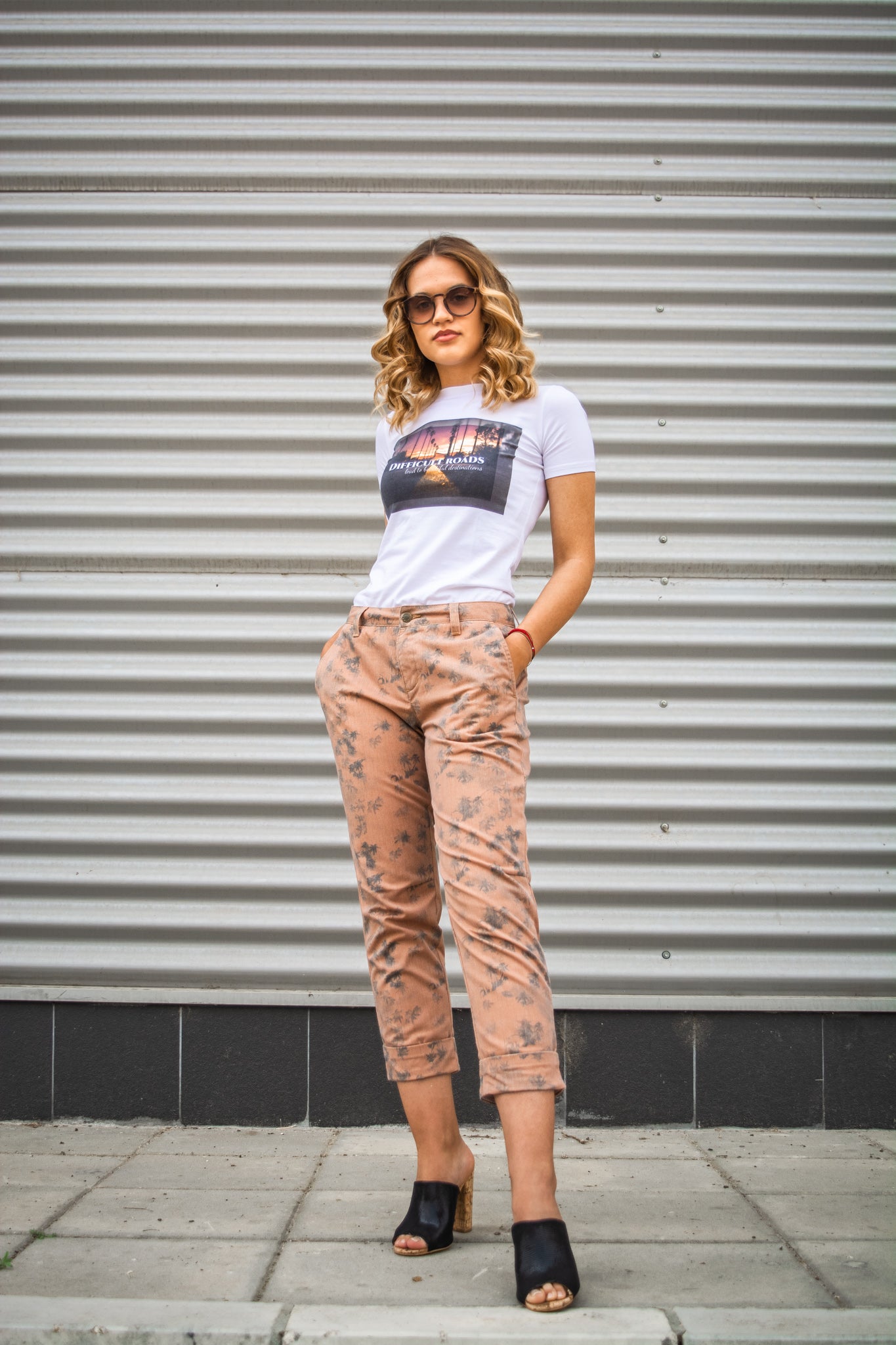 Women trousers 'palms'