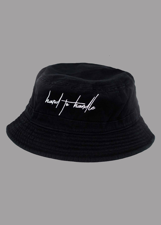 Unisex bucket hat with embroidered HARD TO HANDLE