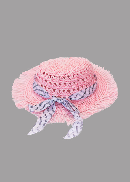 Women beach 'bucket hat' pink