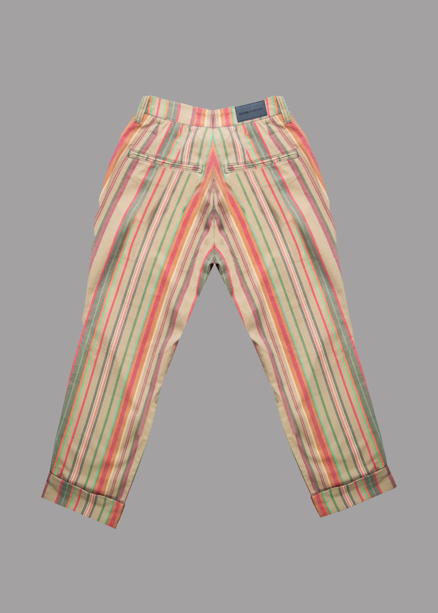 Women trousers 'coloured stripes'